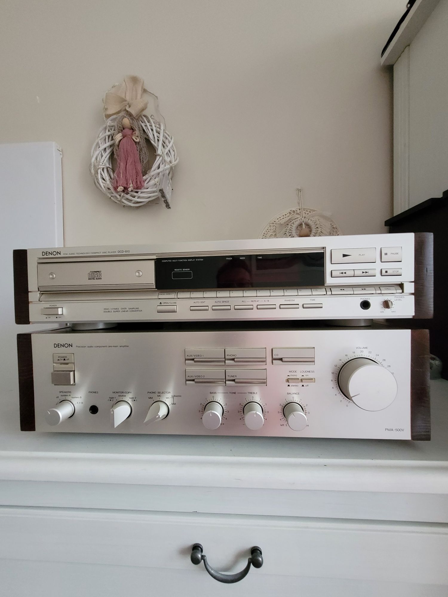 Zestaw Denon PMA 500v i DCD 810