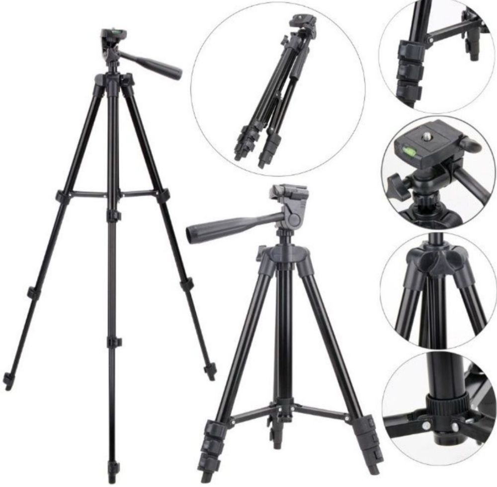 Штатив тренога 3120 для смартфона экшн камеры 35-106СМ
