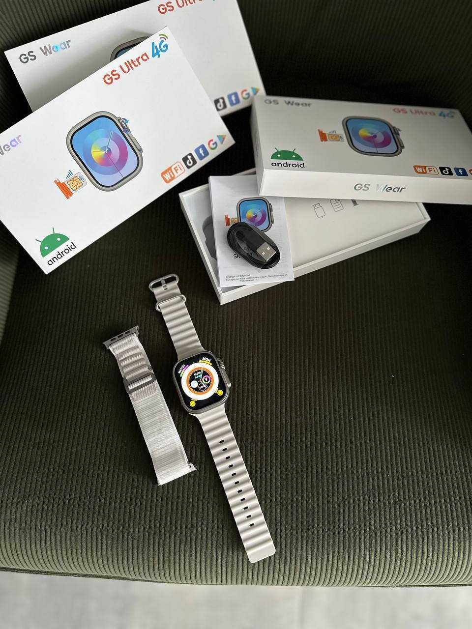 Smart Watch Gs Ultra 4g 49mm Умный Смарт Часы Топовое Качество