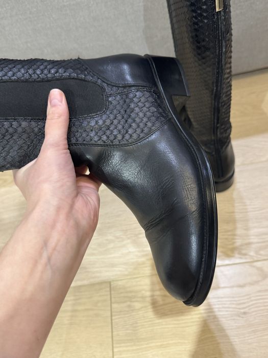 Сапоги натуральная кожа Италия 39-39.5