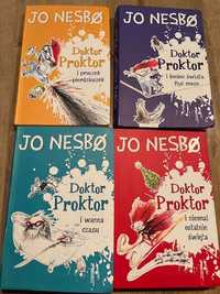 Jo Nesbo_Doktor Proktor_zestaw 4. książek