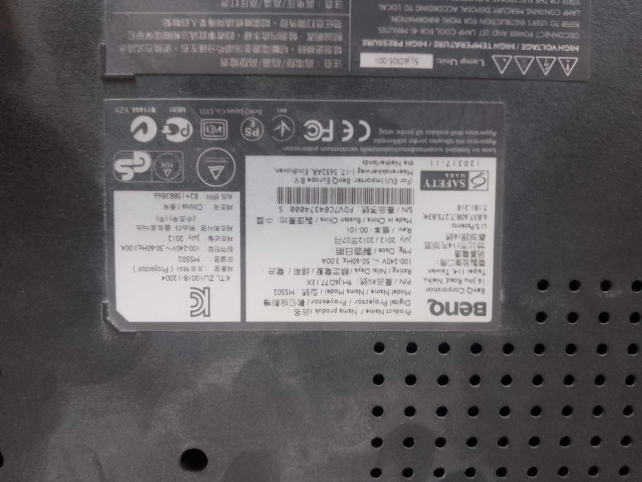 Projektor Benq MS502 używany