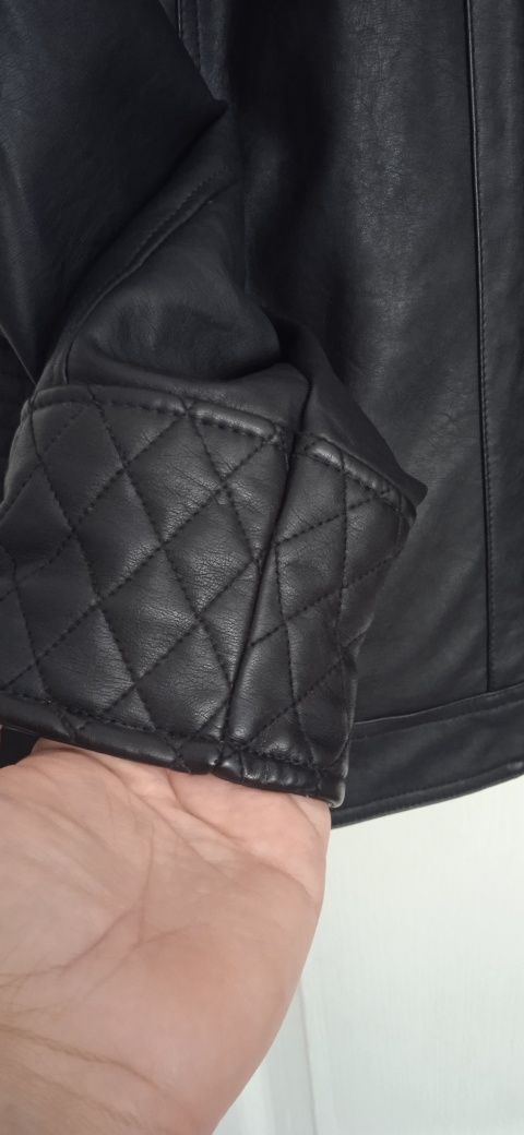 Куртка кожаная, екокожа LC Waikiki, размер 44, новая!