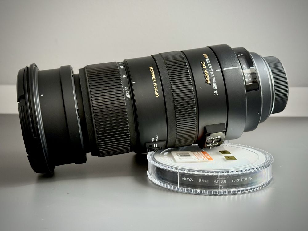 Sigma 50–500mm F4.5–6.3 APO DG OS HSM – Legendarny „Bigma” na sprzedaż