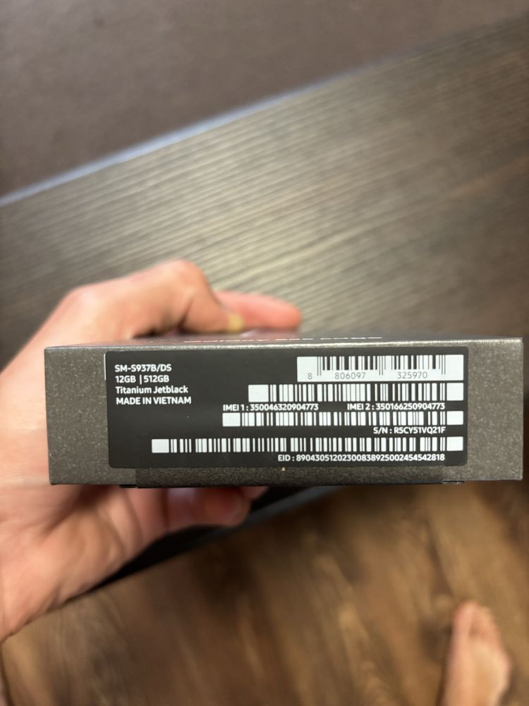 Смартфон Samsung Galaxy S25 edge 12/512Gb