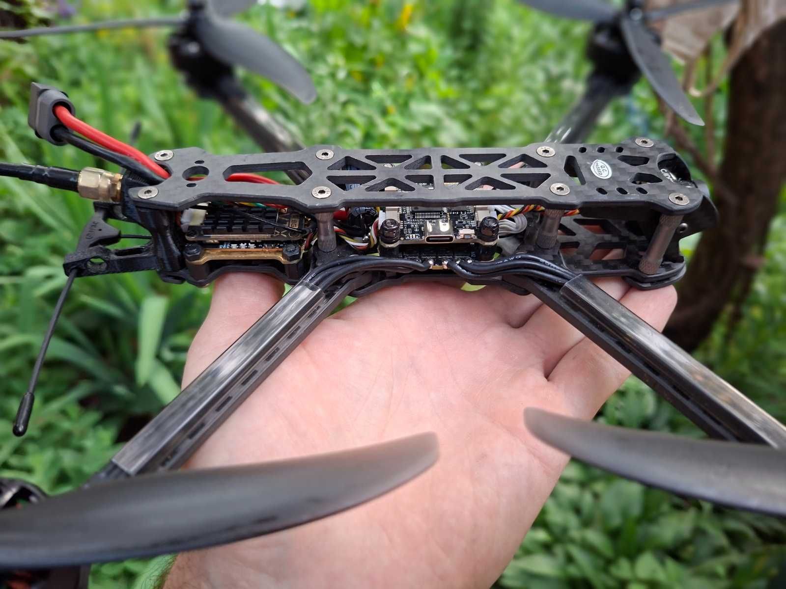 Fpv 7 дюймів Geprc польотник vtx 5.8Ggz elrs 915Mgz управління стек