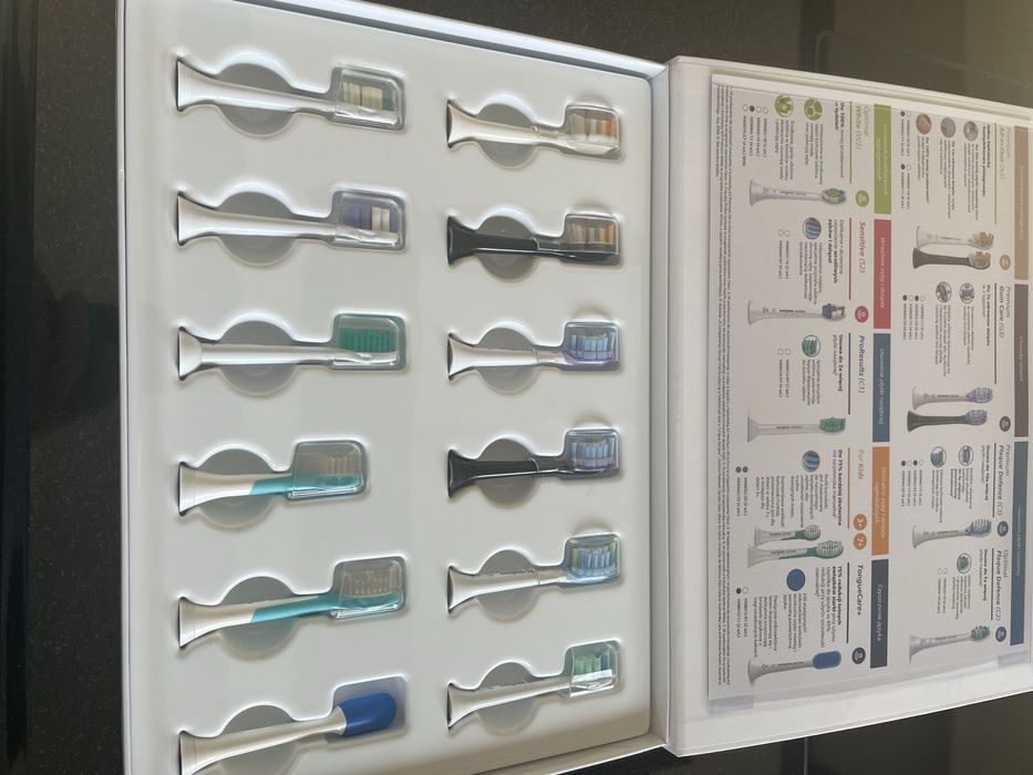 Sprzedam komplet końcowek philips sonicare