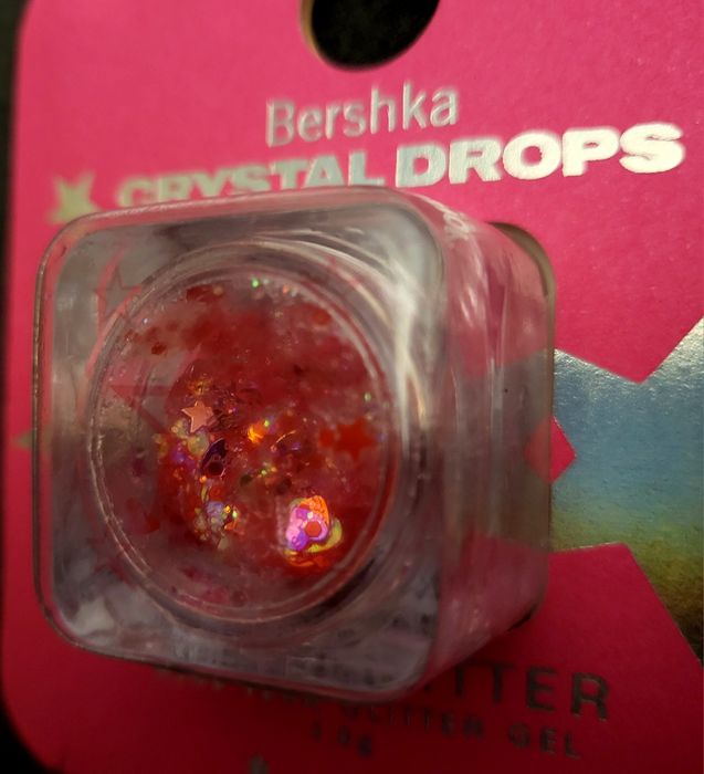 Bershka, Cristal Drops, party glitter. Paznokcie. Nowe.
