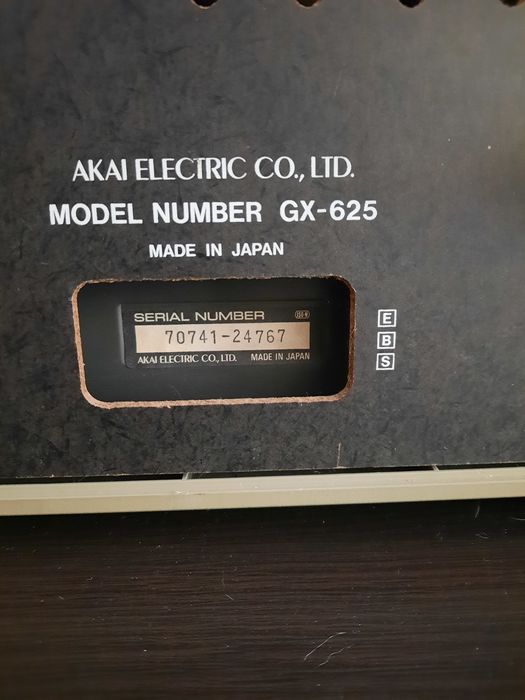 Катушечный магнитофон AKAI GX 625