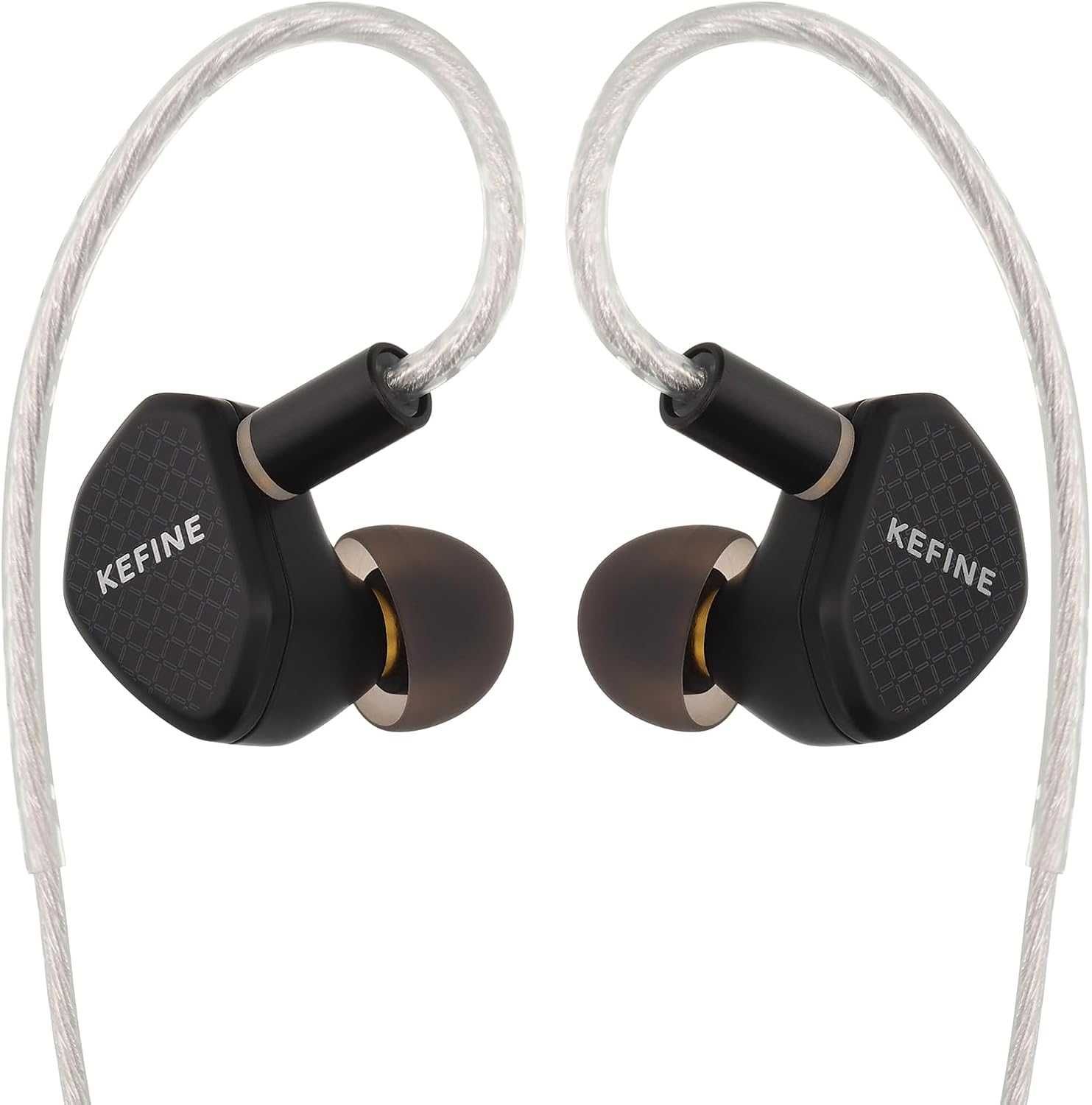 ⇒ Kefine Klean - динамические iem's наушники с 10-мм драйвером, DLC+PU