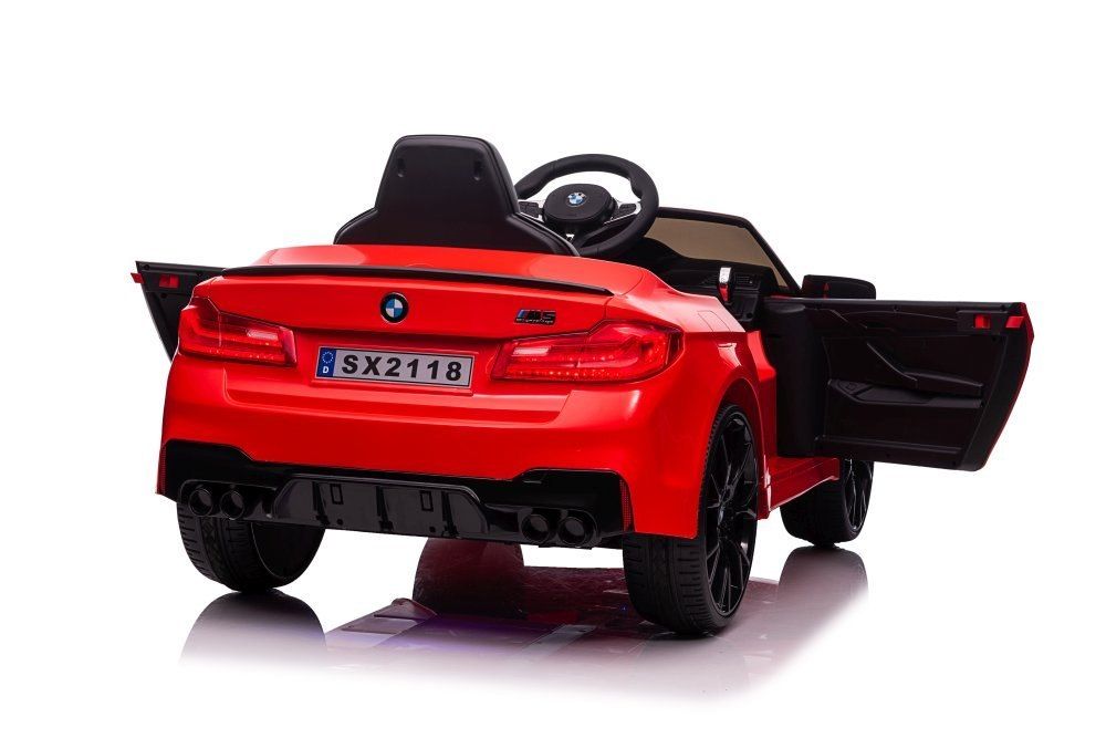 Auto Na Akumulator Bmw M5 Czerwone Lakierowane