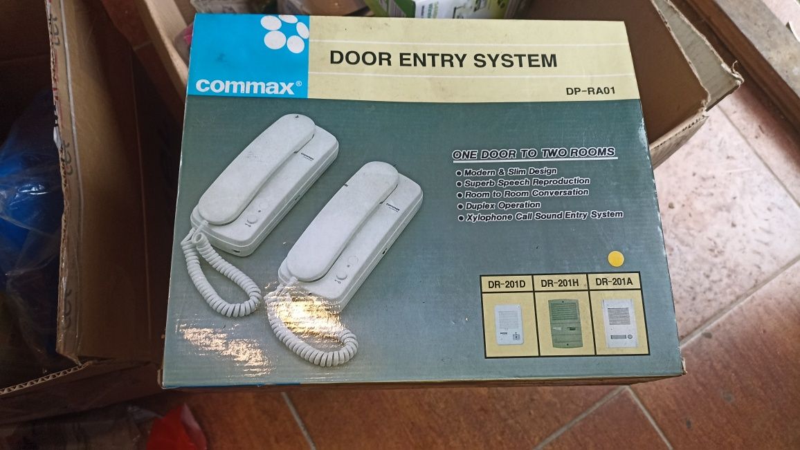 Domofon DP RA01 Commax  nowy zestaw