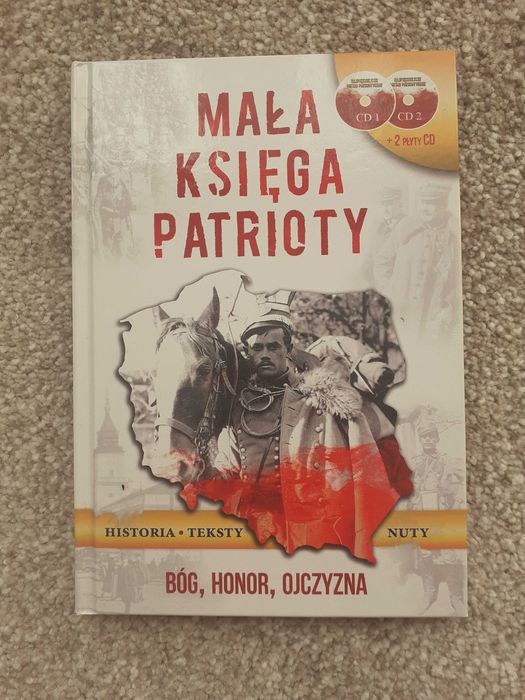 Mała księga Patrioty - śpiewnik +nuty+ 2szt CD