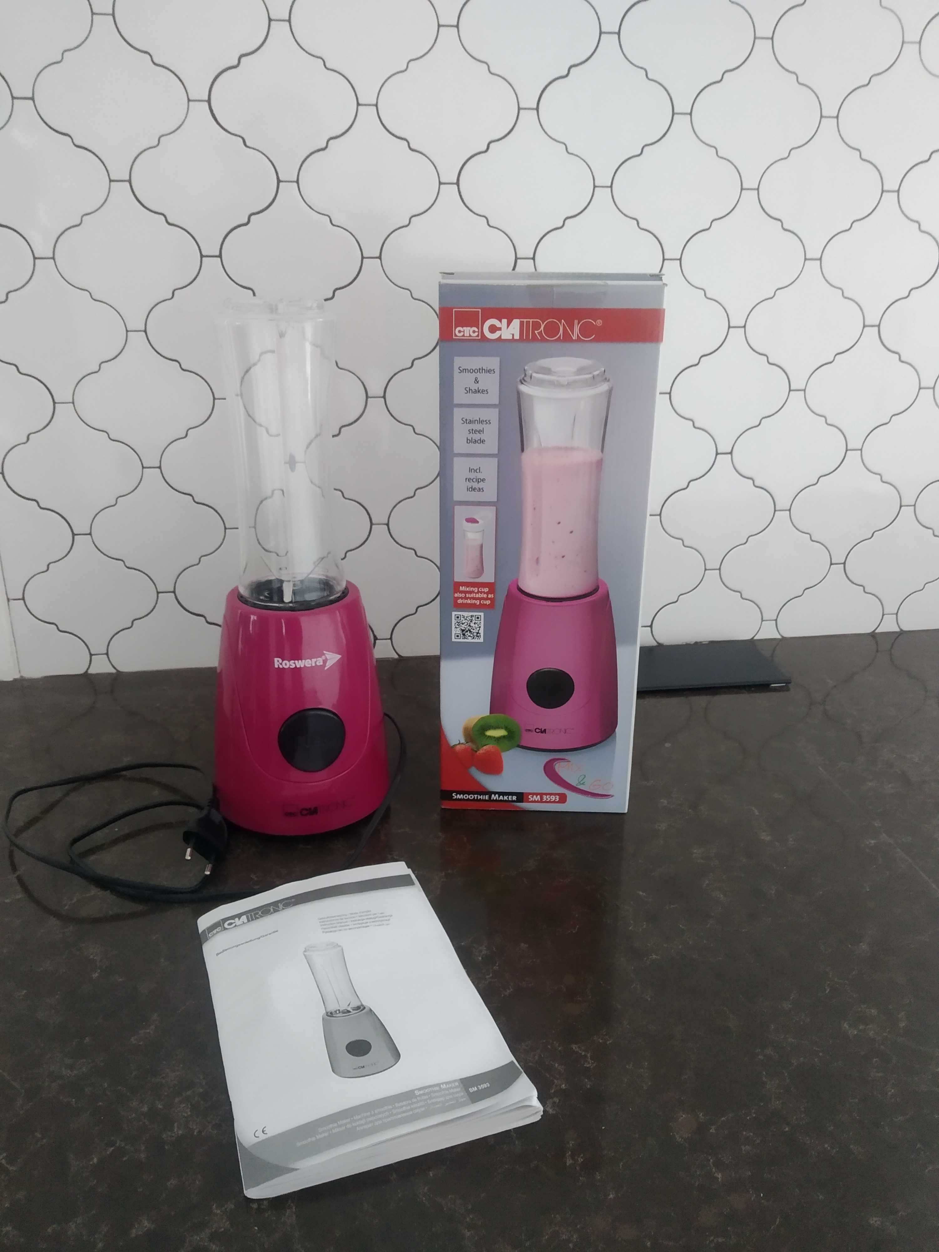 Nowy Mikser blender snoothie kielichowy Clatronic