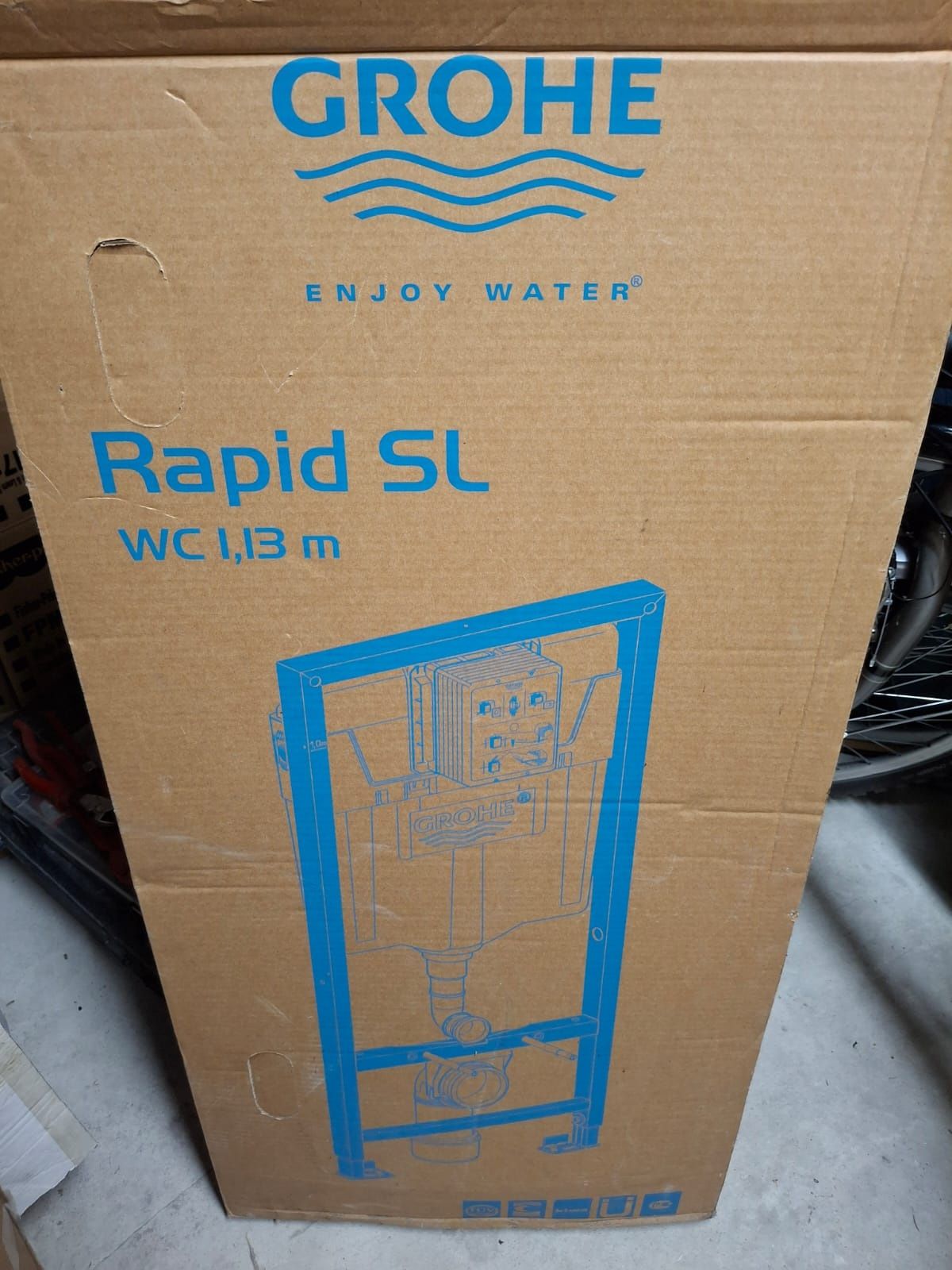 Grohe Rapid SL stelaż podtynkowy do miski wc wiszącej