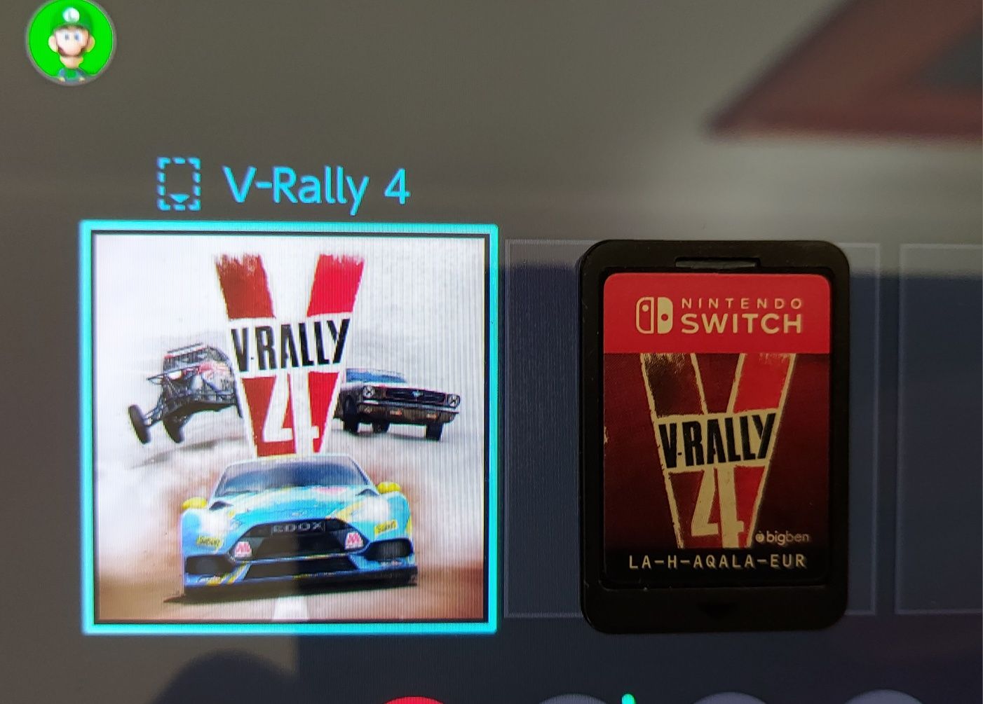 Jogo V-Rally 4 nintendo switch