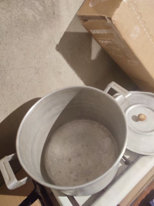 Каструля ,алюміній,емаль,автоклав