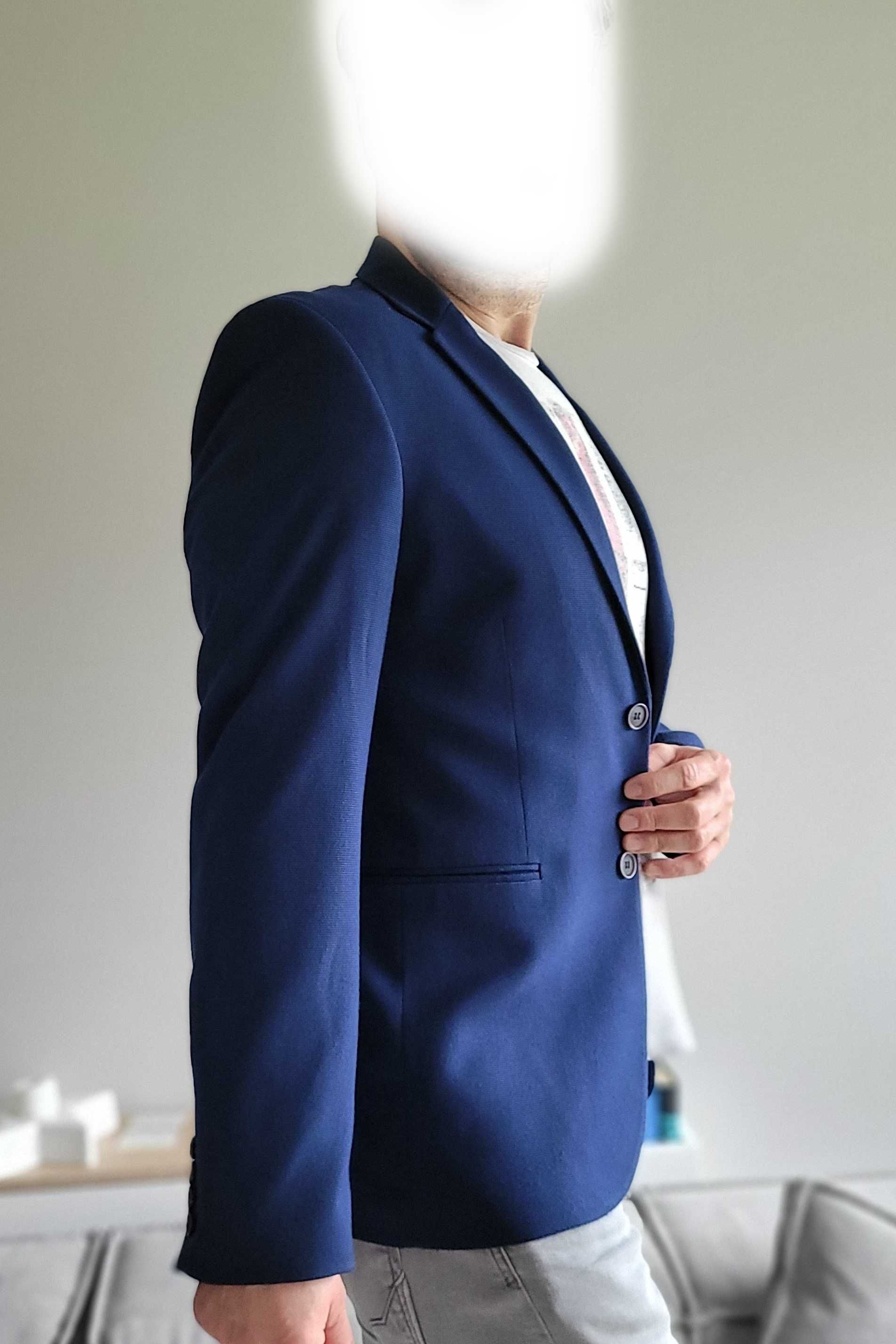 Marynarka granatowa Pako Lorente Slim Fit rozmiar EUR 50