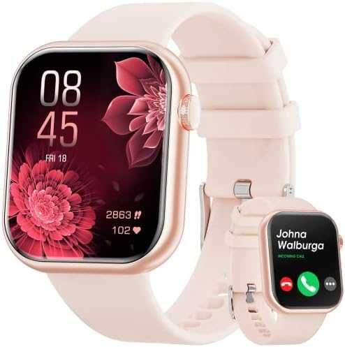Smartwatch 1,85 funkcja rozmowy różowy