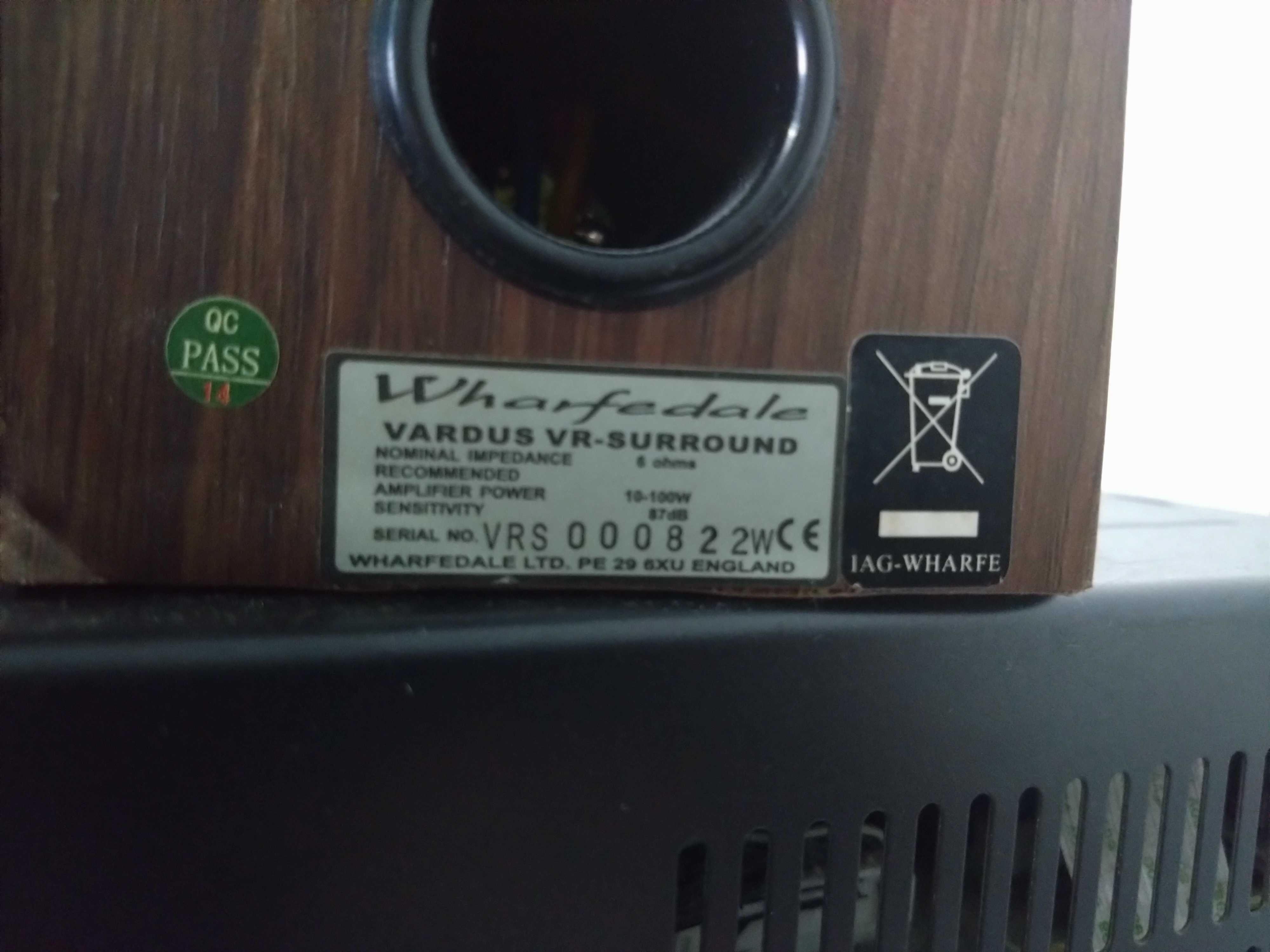 Zestaw kina domowego KENWOOD KRF-V5300D + 5x głośniki WHARFEDALE