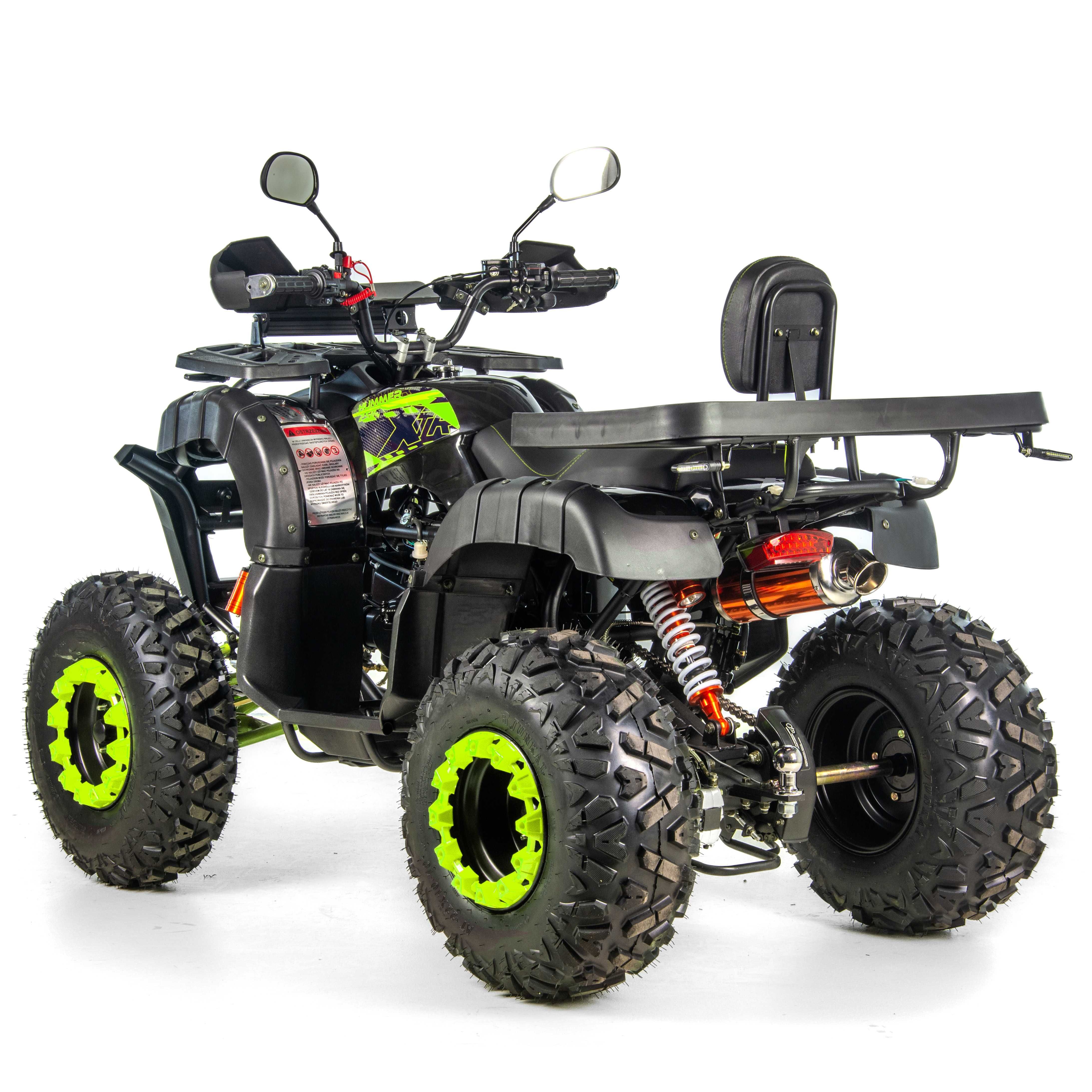 Qaud ATV Hummer 250 Pro koła 10cali Duży mocny Transport RATY