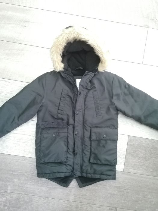 Kurtka zimowa r. 128 dla chłopca