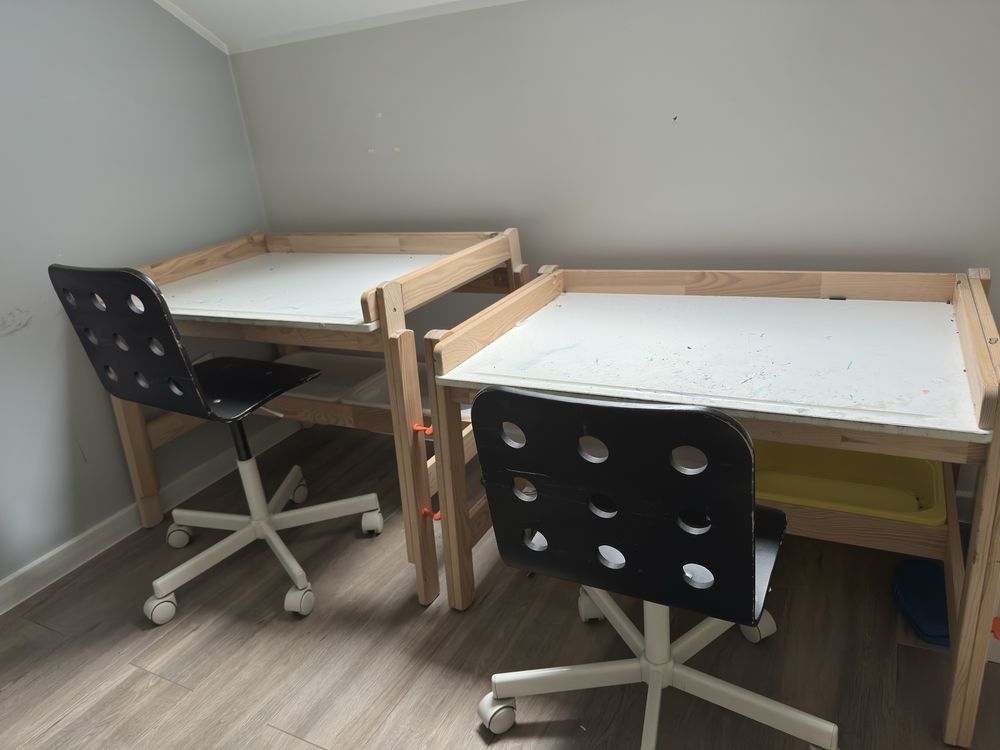 Ikea flisat biurko rosnące z dzieckiem