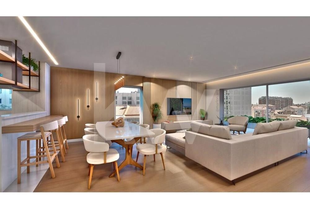 Apartamento T2 com varanda privativa - Empreendimento Flor de Sal