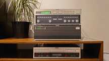 Revox B242 + B252 końcówka mocy + preamp, 2x300W RMS, vintage lata 80'