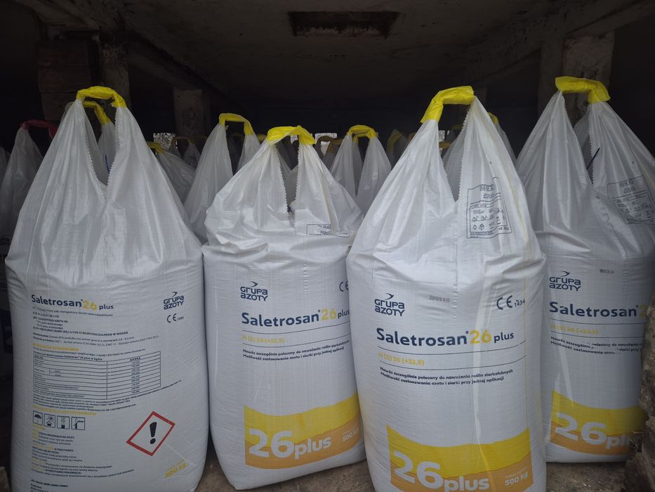 Saletrosan 26+(32.5S) nawóz azotowy z siarką mozliwy dowóz HDS