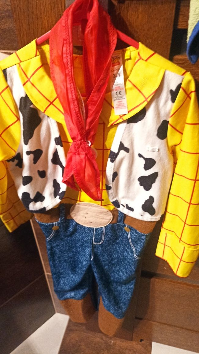 Toy Story strój przebranie Chudy 3-4 lat George