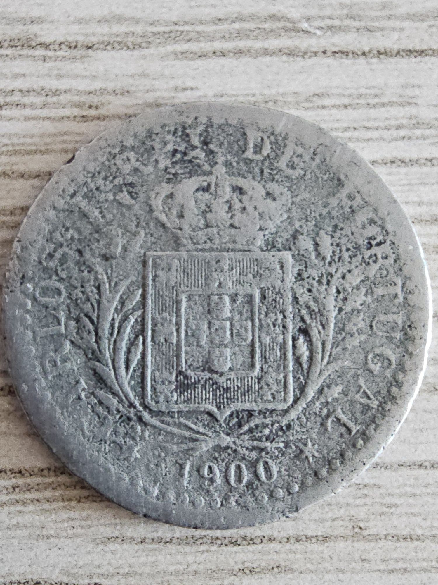 Moedas 100 reis ano 1900