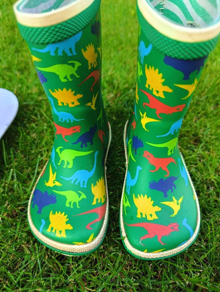 Bundgaard Charly High r. 21, stan BDB barefoot kalosze dinozaury