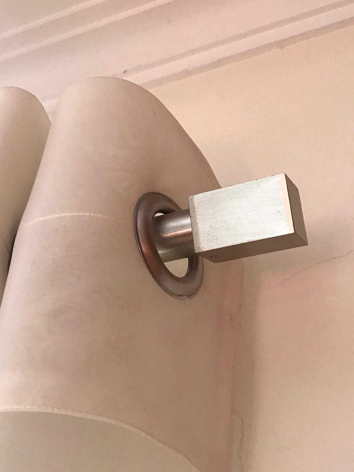 Cortina / cortinado transparente luxo com varão incluído (2,25m)