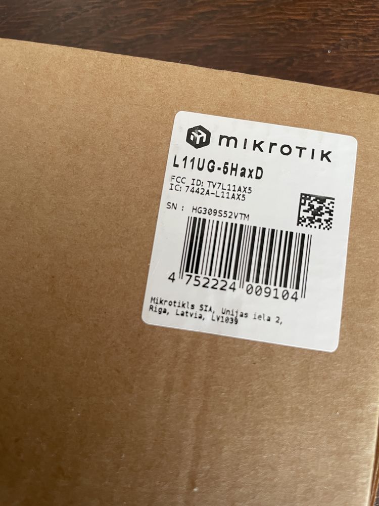 MikroTik L11UG-5HaxD to kompaktowa płytka RouterBOARD