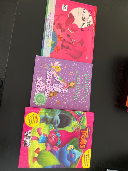 Conjunto 18 livros e jogos infantis para venda