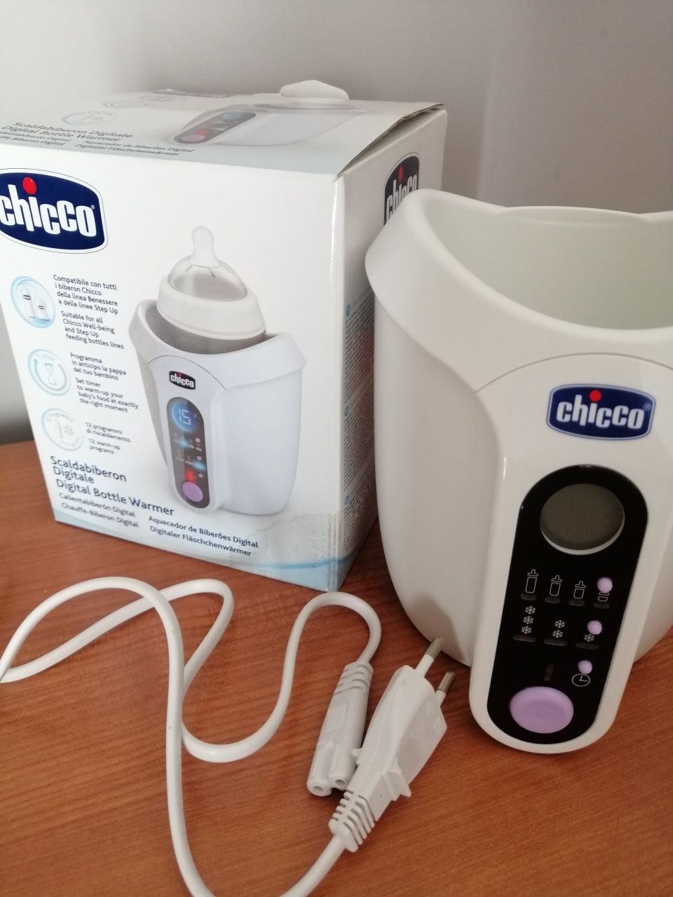 Aquecedor de biberon Chicco