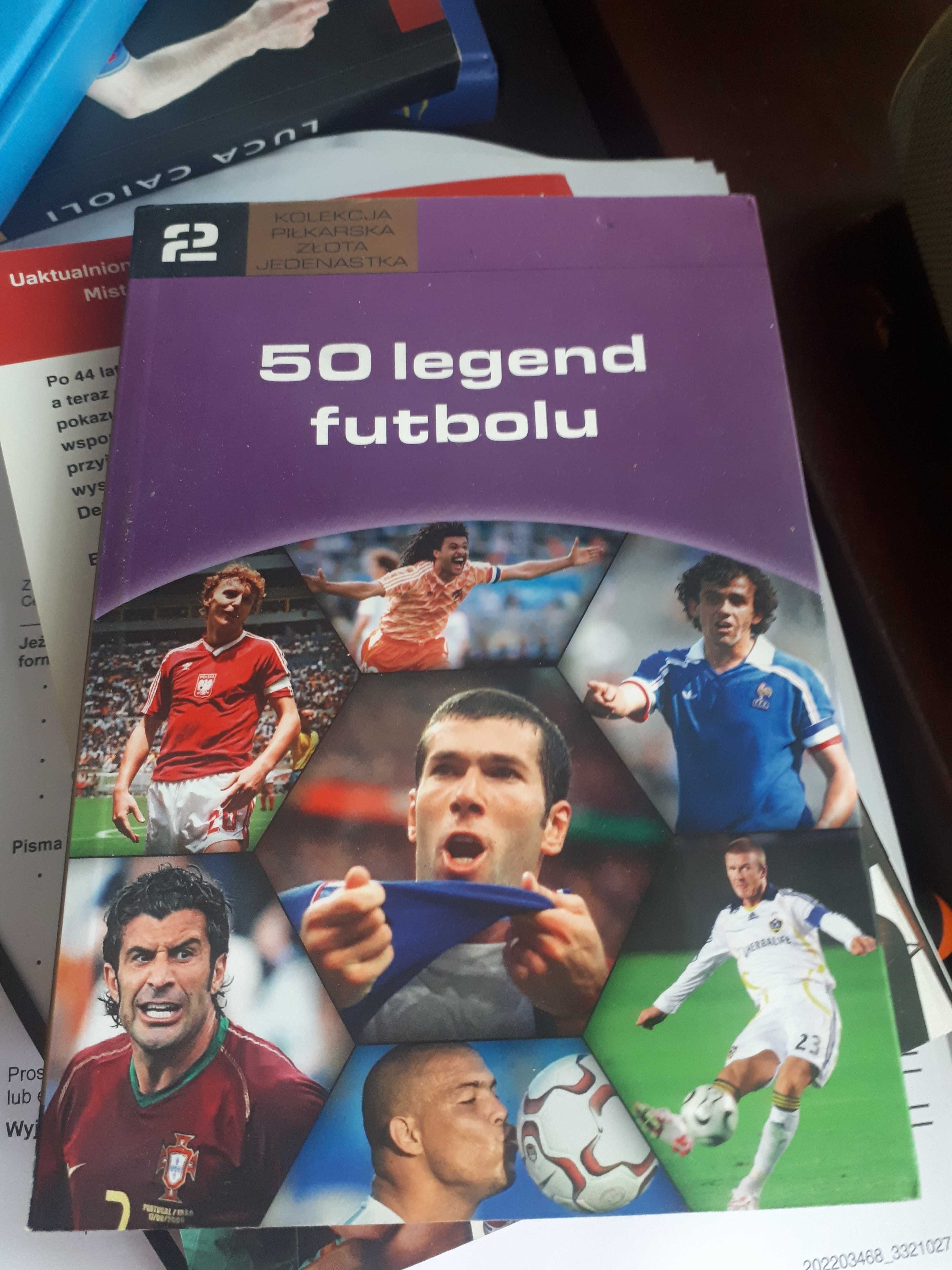 50 legend futbolu kolekcja piłkarska złota jedenastka