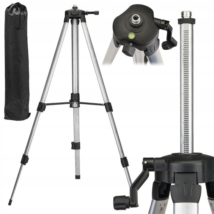 Statyw Tripod Do Poziomicy Niwelatora Aparatu 1,5m