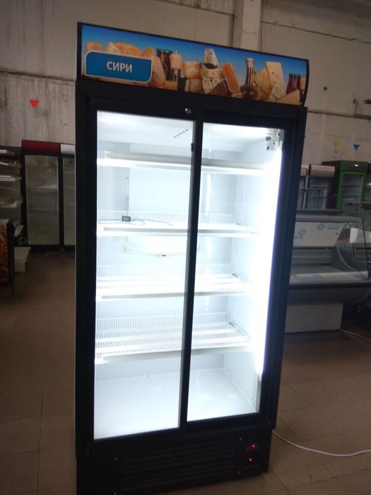 Витрина хол Однод. Двухдверная. ЛАРЬ Морозильная