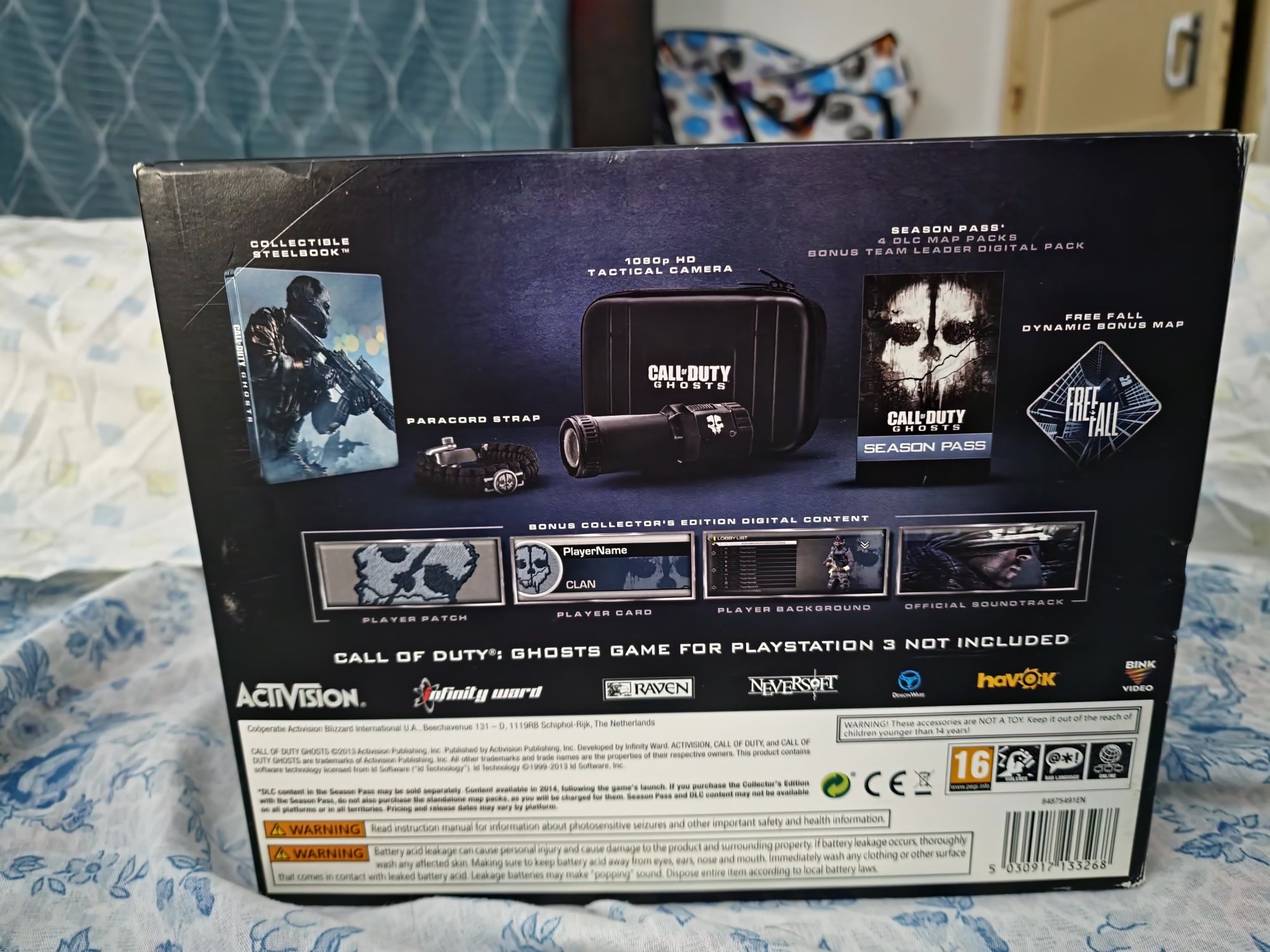 Call Of Duty: Ghosts Prestige Edition para a PlayStation 3.Ler descriç