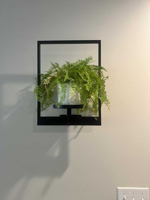 Kwietniki 3 sztuki na kwiaty stojaki ścienne na ścianę oryginalne loft