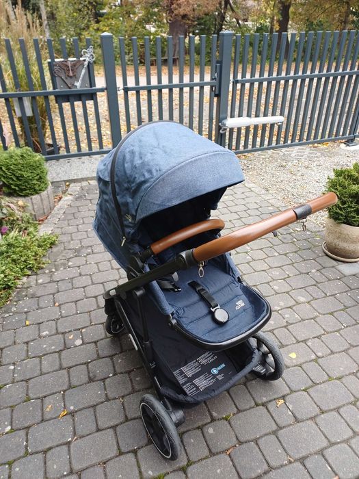 Wózek Britax & Romer 3w1 - Spacerówka, gondola i nosidełko - stan bdb