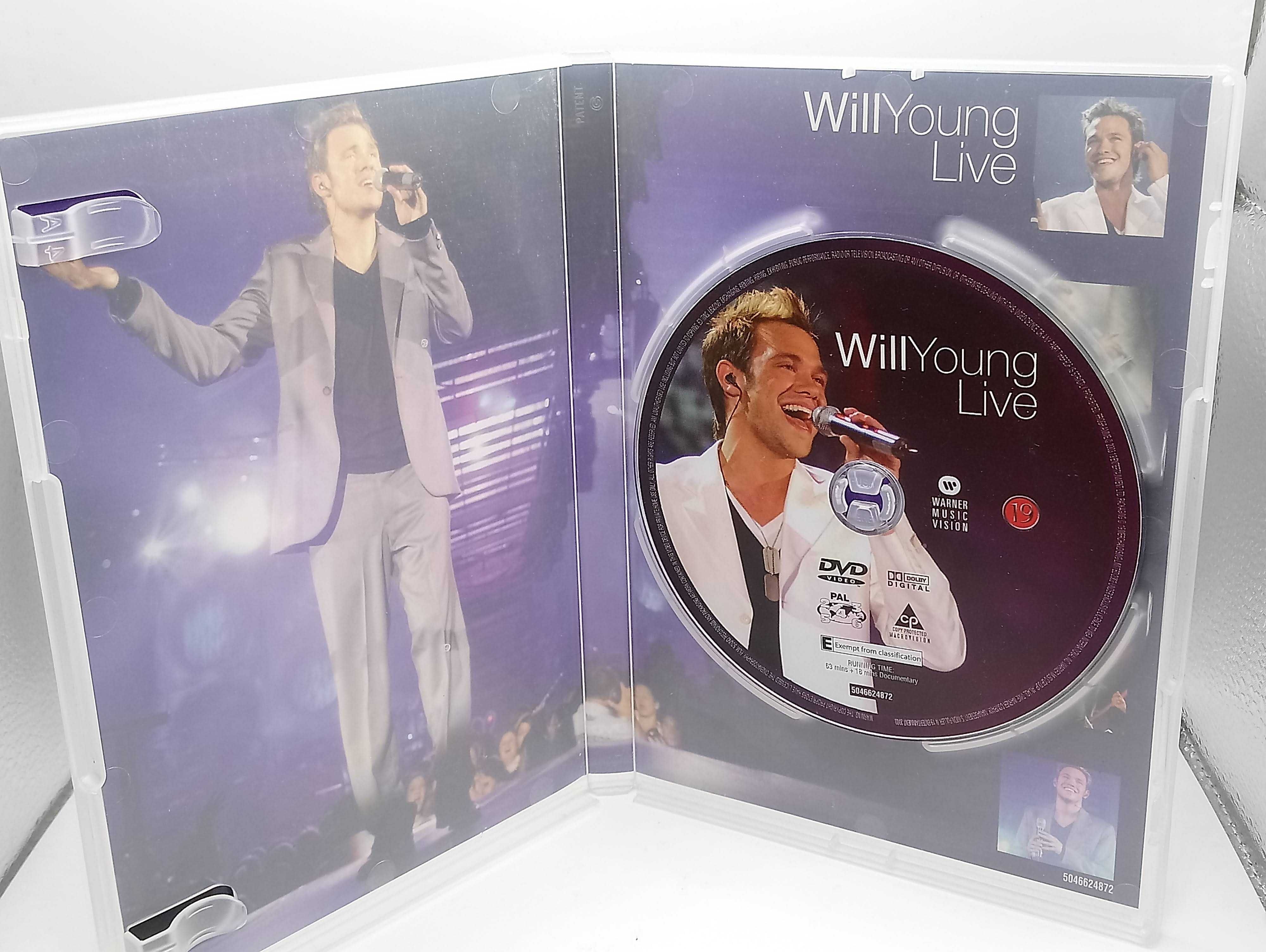 DVD film Will Young - Live