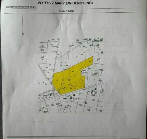 Sprzedam działkę rolną 40675 m2 Łychowska Wola