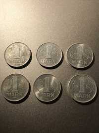 monety marki niemieckie DDR/NRD