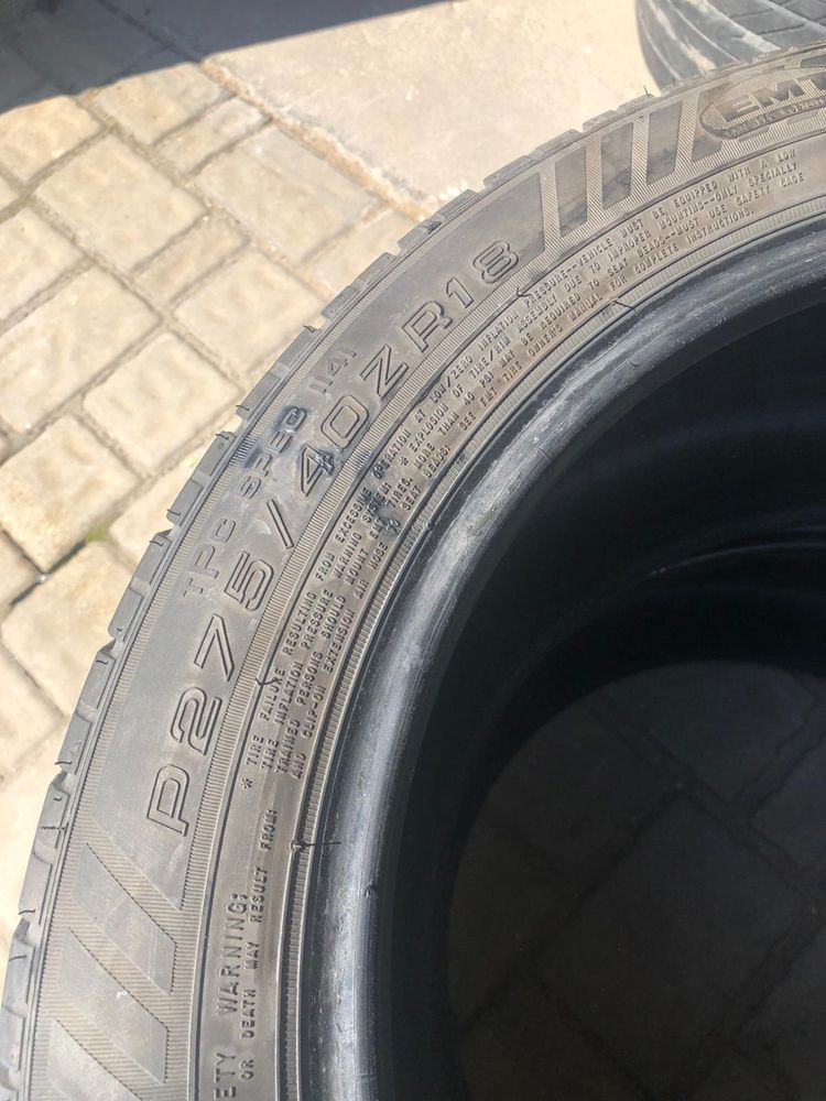 Opony corvett  275/40/18  goodyear eagle f1 245/45/18