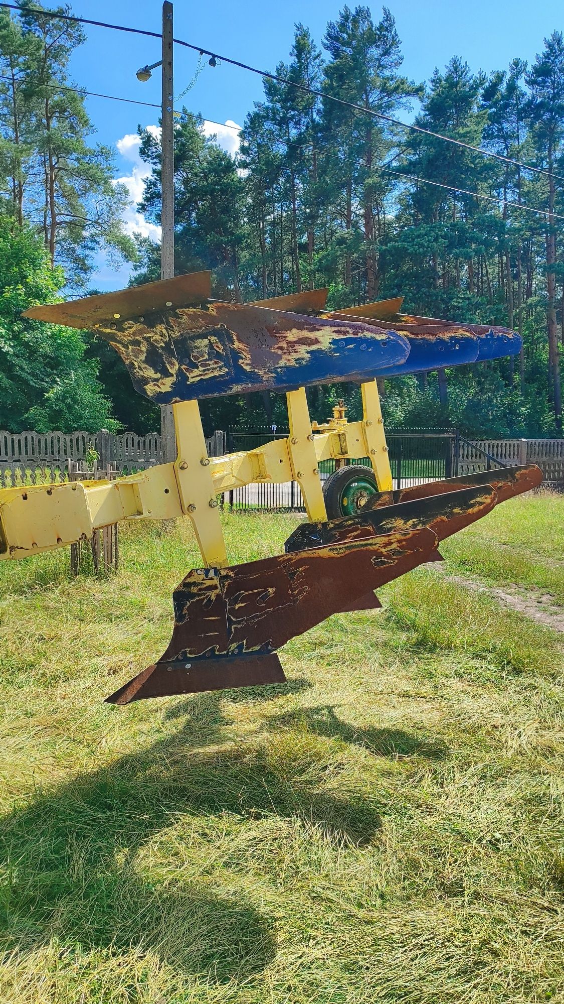 Pług 3 skibowy obrotowy Rumptstad