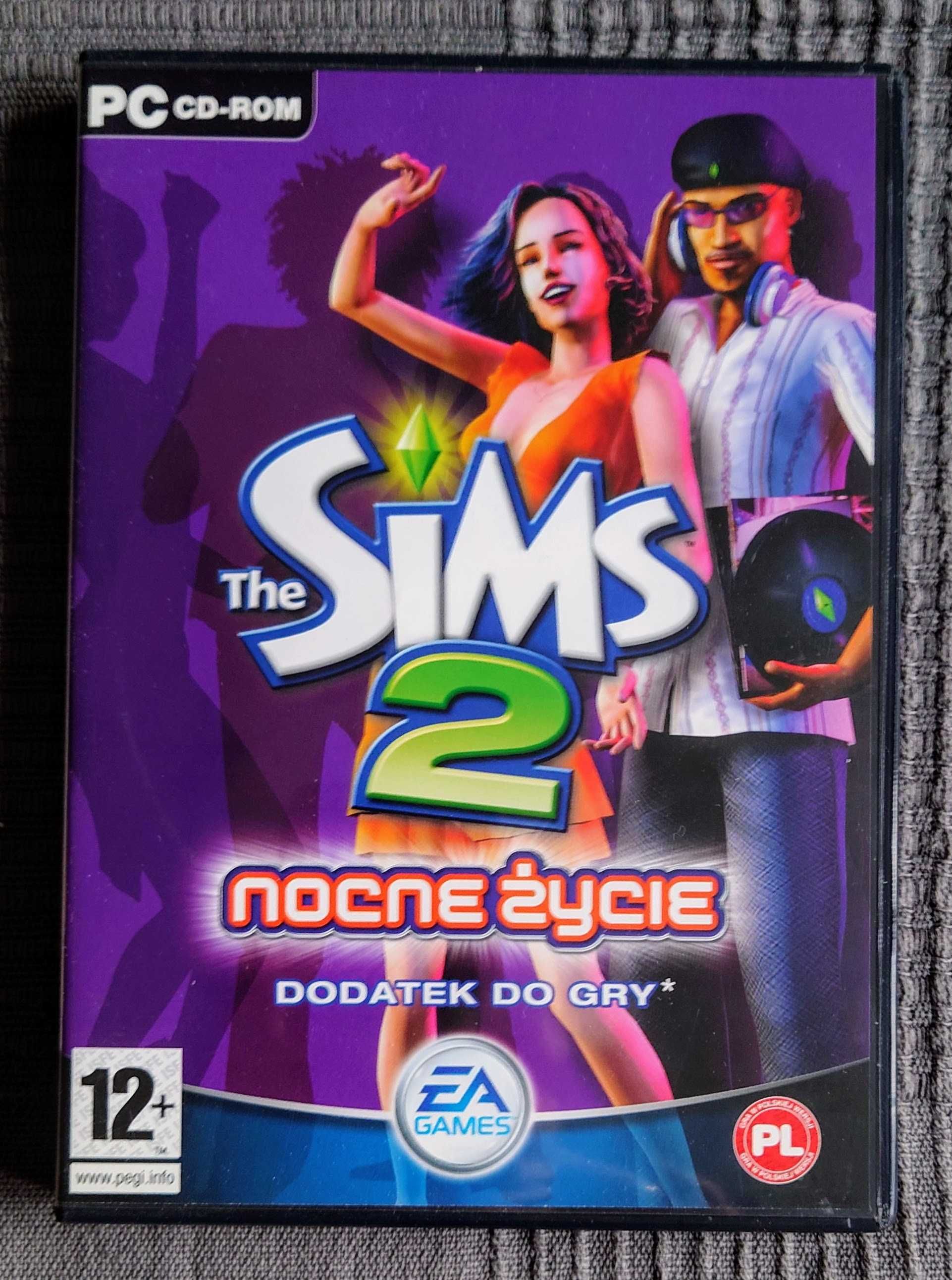 Dodatek do gry komputerowej na PC: "The Sims 2 - Nocne życie"