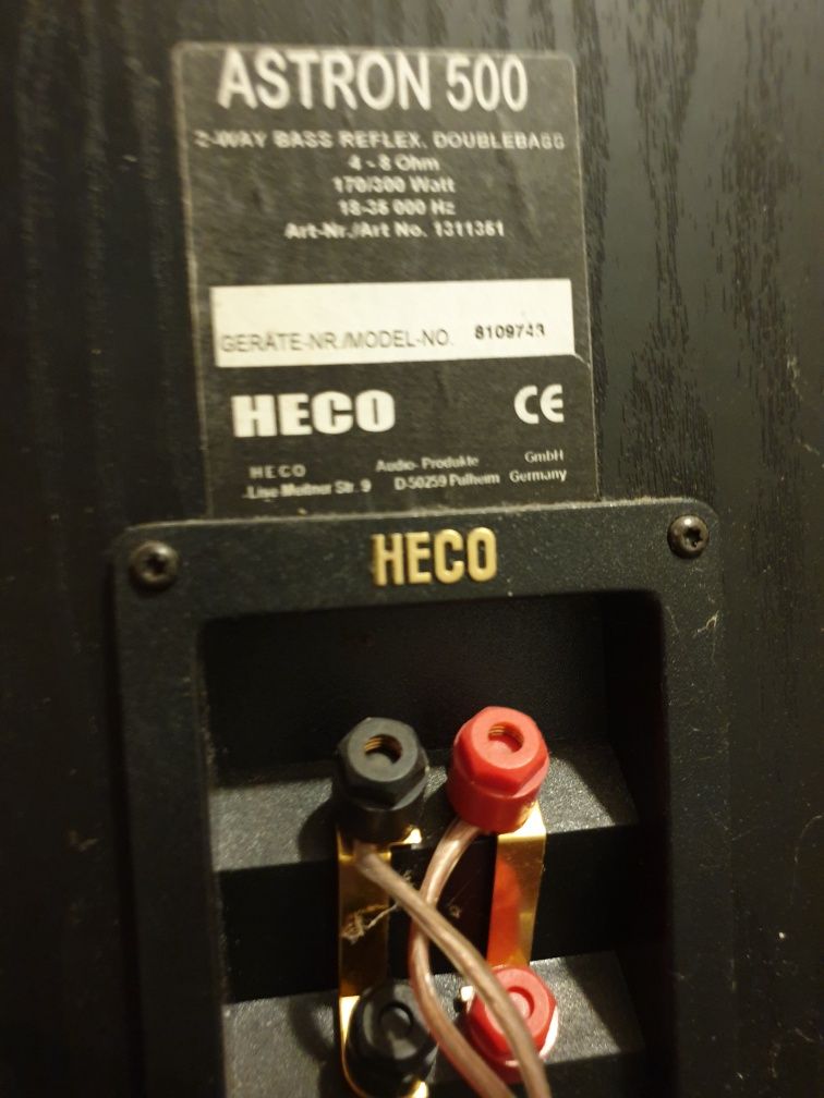 Kolumny podłogowe Heco Astron